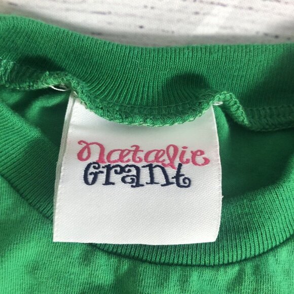 Green Santa 6M Romper Natalie Grant - Picture 5 of 6